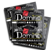 Ароматизированные презервативы Domino Земляника - 3 шт. - фото, цены