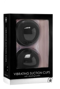 Чёрные вакуумные присоски с вибрацией Vibrating Suction Cup - фото, цены