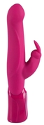 Ярко-розовый вибратор The Hammer - 30,5 см. - фото, цены
