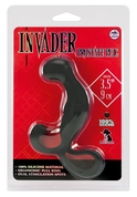 Массажер простаты Invader с удобной ручкой - 9 см. - фото, цены