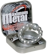 Эрекционное кольцо Maximum Metal Ring - фото, цены