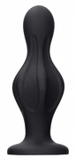 Черная анальная пробка Magic Butt Plug - 11,3 см. - фото, цены