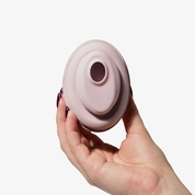 Нежно-розовый вакуумный стимулятор Baci Premium Robotic Clitoral Massager - фото, цены