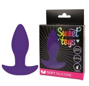 Фиолетовая анальная втулка Sweet Toys - 8,5 см. - фото, цены