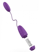 Фиолетовое виброяйцо Bnaughty Classic - фото, цены