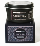 Массажная свеча с феромонами Natural Instinct White Tea - 70 мл. - фото, цены