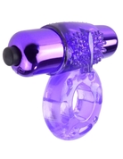 Фиолетовое виброкольцо Vibrating Super Ring - фото, цены