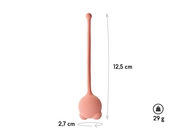 Персиковый вагинальный шарик Omicron - фото, цены