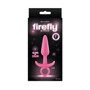 Розовая анальная пробка Firefly Prince Small - 10,9 см. - фото, цены