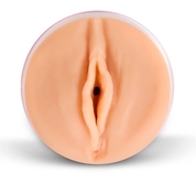 Двусторонний реалистичный вибромастурбатор - копия вагины и попки Олеси Малибу - фото, цены
