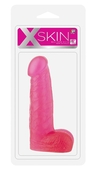 Розовый фаллоимитатор Xskin 6 Pvc Dong - 15,2 см. - фото, цены