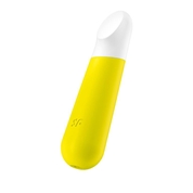 Желтый мини-вибратор Ultra Power Bullet 4 - фото, цены