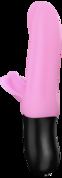 Нежно-розовый пульсатор с клиторальным лепестком Bi Stronic Fusion - 21,5 см. - фото, цены