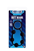Чёрный анальные шарики Menzstuff Butt Beads - 23 см. - фото, цены