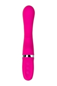 Розовый вибратор Jos Pilo с WOW-режимом - 20 см. - фото, цены