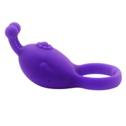 Фиолетовое виброкольцо на пенис Rascal - фото, цены
