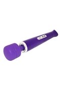 Фиолетовый беспроводной вибромассажер Magic Wand - фото, цены