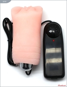 Мастурбатор-вагина из ультраскин с вибрацией - фото, цены