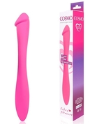 Розовый двусторонний стимулятор Cosmo - 22,5 см. - фото, цены