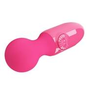 Розовый мини-вибратор с шаровидной головкой Mini Stick - фото, цены