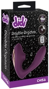 Фиолетовый вибростимулятор Double Orgasm - фото, цены