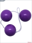 Фиолетовые тройные вагинальные шарики - фото, цены