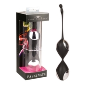 Чёрные вагинальные шарики Fascinate Limited Edition - фото, цены