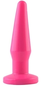 Розовая анальная втулка Popo Pleasure - 12,1 см. - фото, цены