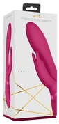 Розовый вибромассажер-кролик Zosia - 21,3 см. - фото, цены