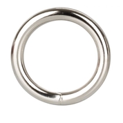 Серебристое эрекционное кольцо Silver Ring - фото, цены