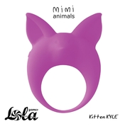 Фиолетовое эрекционное кольцо Kitten Kyle - фото, цены
