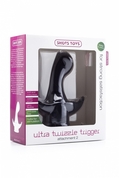 Чёрная насадка на массажер Ultra Twizzle Trigger - фото, цены