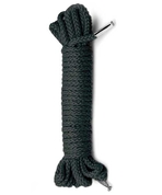 Черная веревка для связывания Bondage Rope - 10,6 м. - фото, цены