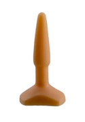 Оранжевый анальный стимулятор Small Anal Plug flash - 12 см. - фото, цены