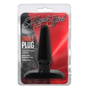 Черная анальная пробка Small Plug - 9 см. - фото, цены