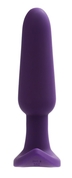 Фиолетовая анальная вибровтулка VeDO Frisky Bunny - 12,8 см. - фото, цены
