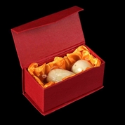 Набор из 3 нефритовых вагинальных яичек для тренировок Кегеля - фото, цены