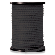 Черная веревка для связывания Bondage Rope - 60,9 м. - фото, цены