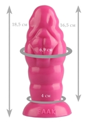 Розовая фантазийная пробка - 18,5 см. - фото, цены