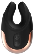 Черный клиторальный стимулятор Lavish - 8,9 см. - фото, цены
