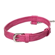 Розовый ошейник с поводком Tickle Me Pink Collar With Leash - фото, цены