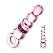 Анальный розовый жезл Quintessence Anal Slider - 18 см. - фото, цены