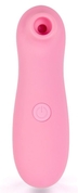 Розовый вакуумный стимулятор клитора - 11 см. - фото, цены