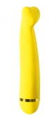 Желтый вибратор Fantasy Phanty - 16,6 см. - фото, цены