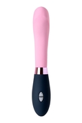 Розовый массажер Eromantica Monica - 21 см. - фото, цены