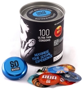 Ультратонкие презервативы в кейсе Maxus So Much Sex - 100 шт. - фото, цены