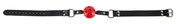 Классический кляп с красным шариком Knebel - фото, цены