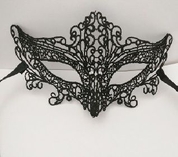 Кружевная маска на глаза в венецианском стиле - фото, цены