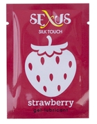 Набор из 50 пробников увлажняющей гель-смазки с ароматом клубники Silk Touch Stawberry по 6 мл. каждый - фото, цены