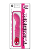 Розовый вибростимулятор G-точки Immortal 6inch 10 Function Vibrator - 15,2 см. - фото, цены